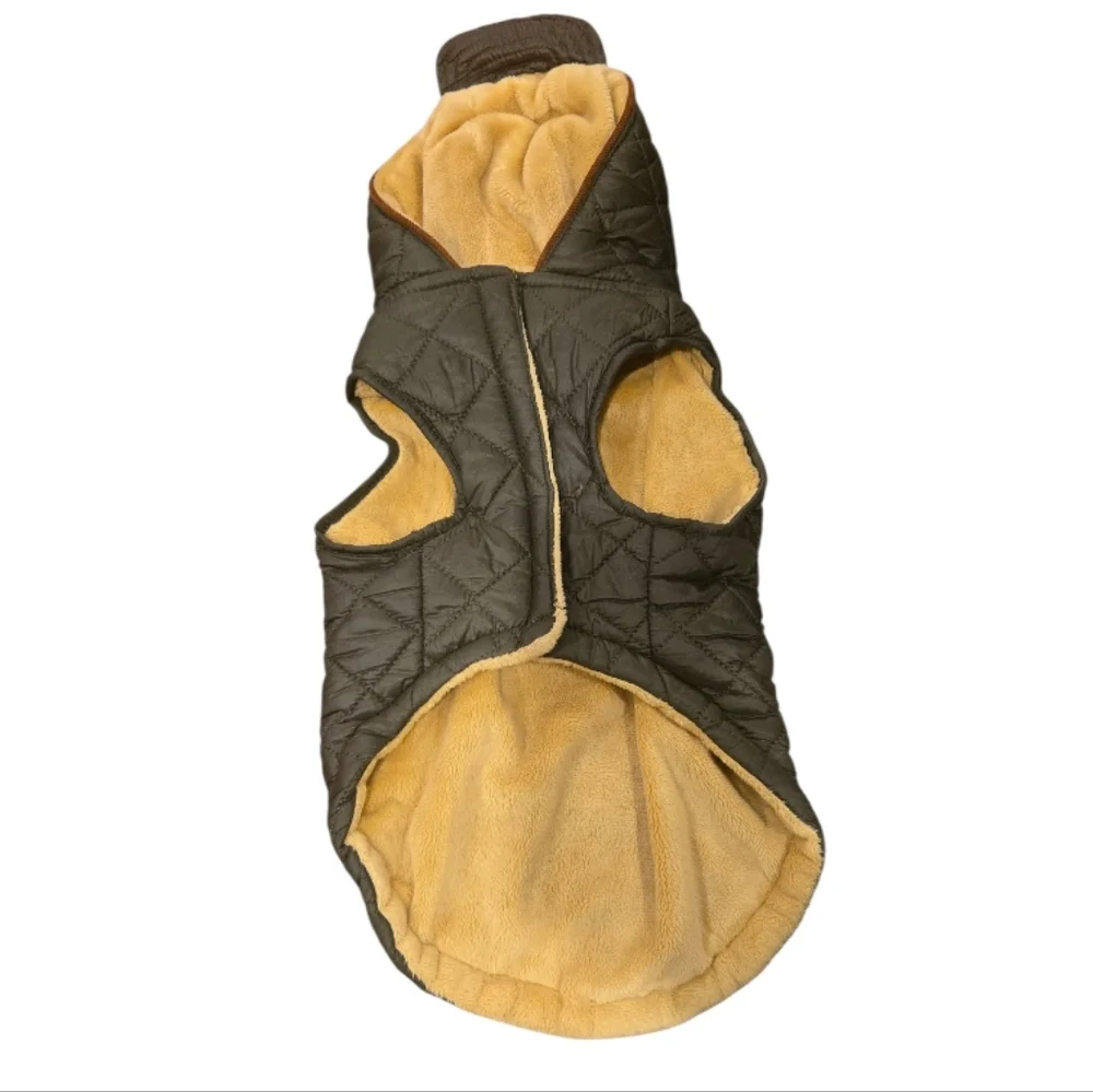 Quilted Dog Coat Sz S